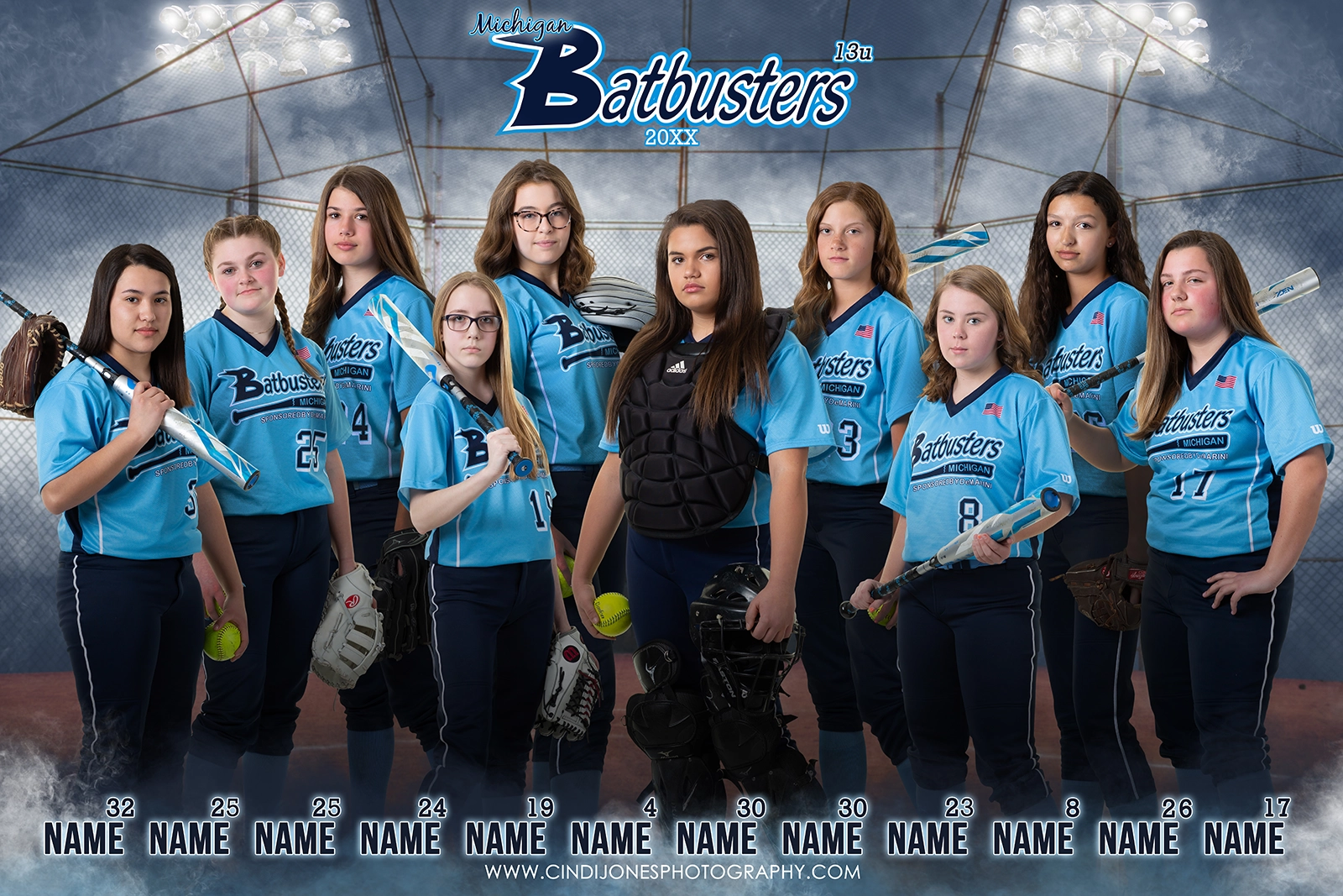 Backstop Team Banner Templates