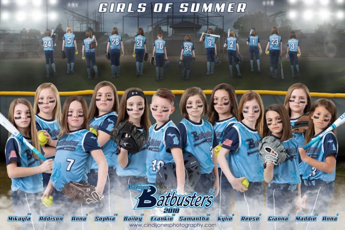Girls of Summer Template